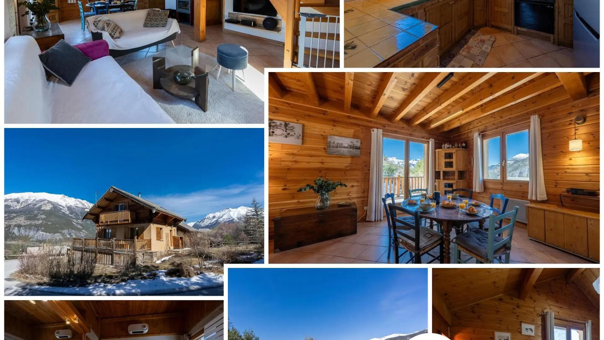 Parenthese Alpine - Poele A Bois - Calme - Parking Villa Enchastrayes France