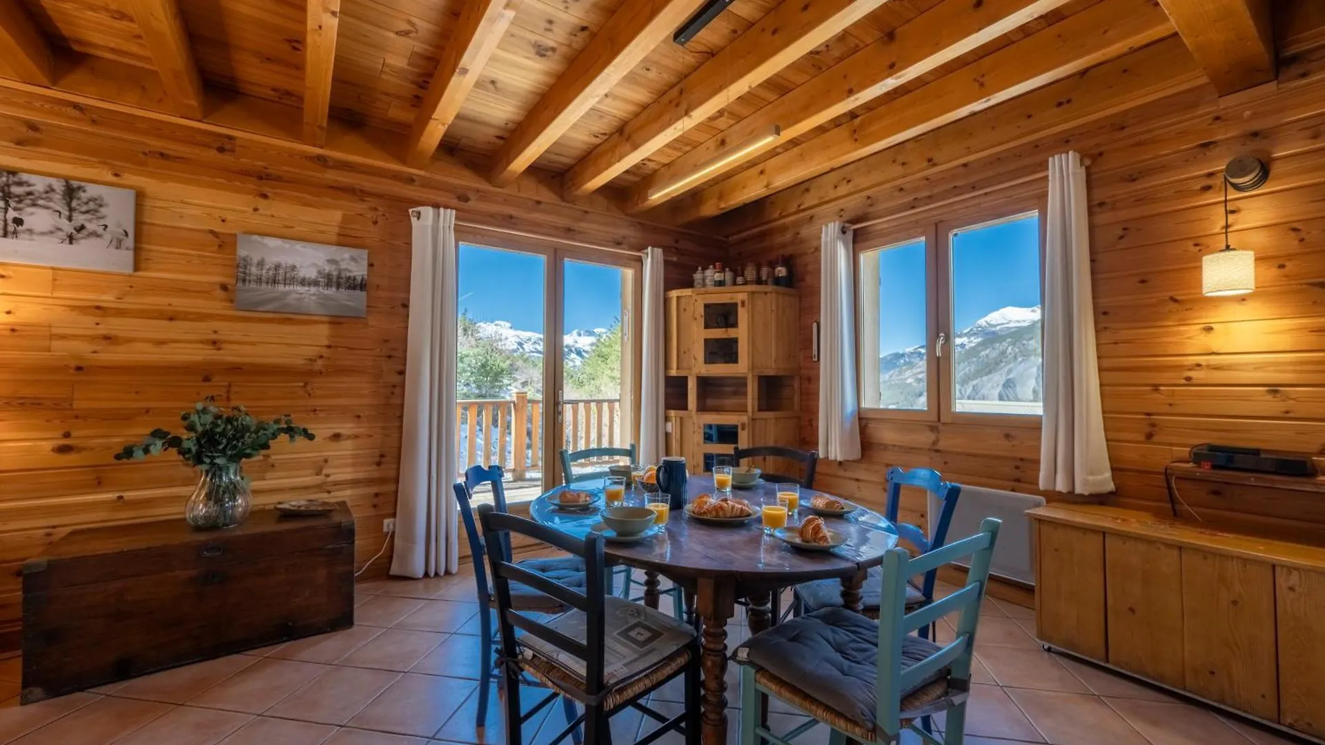 Parenthese Alpine - Poele A Bois - Calme - Parking Villa Enchastrayes France